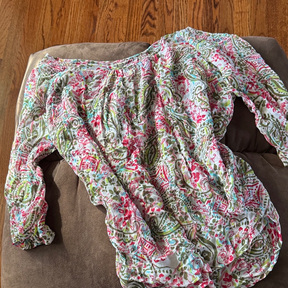 Floral Paisley Women's Top